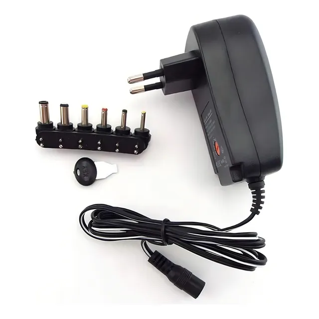 Fuente De Poder Universal Ac-dc 3.000mah V Variable 3a 36w Color Negro