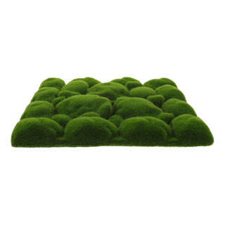 Fondo De Piedra Falsa De Musgo Flocado Vívido, 1 Unidad, Dec Fondo De Piedra Falsa De Musgo Flocado Vívido, 1 Unidad, Dec