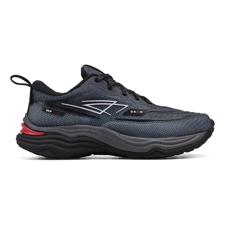 Tênis Masculino Esportivo Academia Treino Caminhada Repplay Preto 43