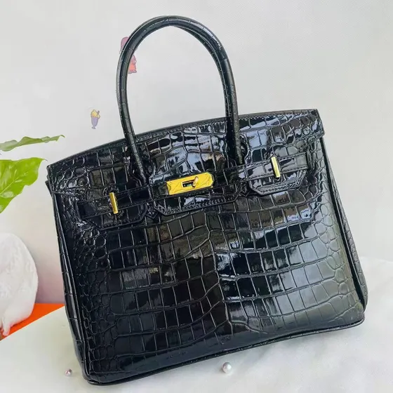 Bolso Bandolera Birkin Bag De Gran Capacidad