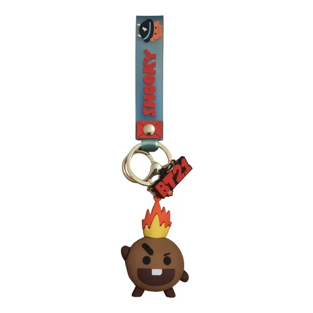 Llavero Importado Plastico Bts Kpop Jungkook Kimin Bt21
