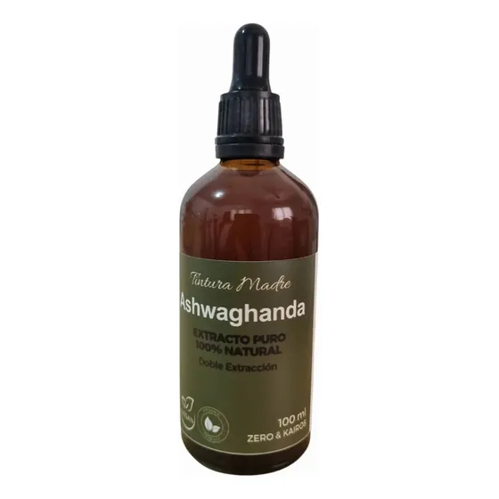 Ashwaghanda- Suplemento- 100ml Extracto Puro Neutro Neutro