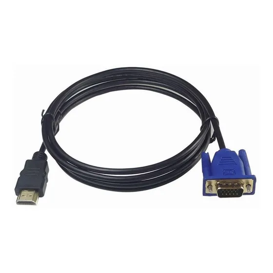 Cable De Video Vga A Hdmi 1 Mt Monitor