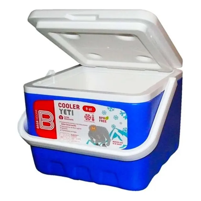 Hielera Basa De 8 Litros, Cooler Yeti Basa Rojo Lisa