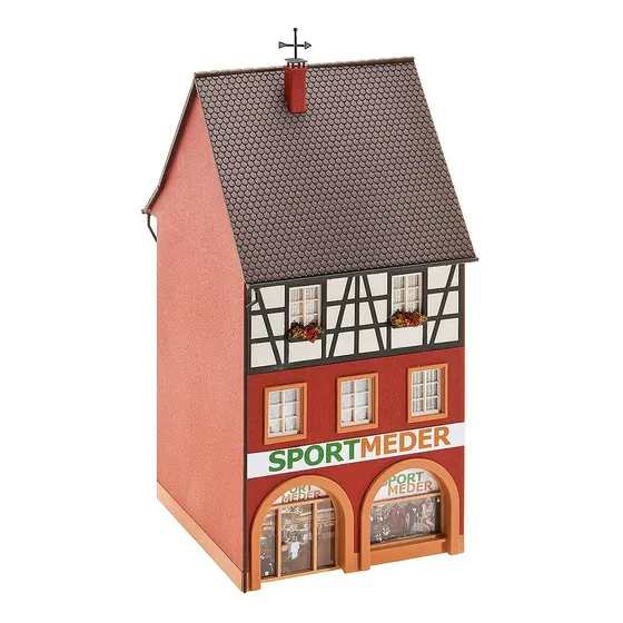 130498 Ciudad Casa Sporting Goods Ho Escala Edificio Kit