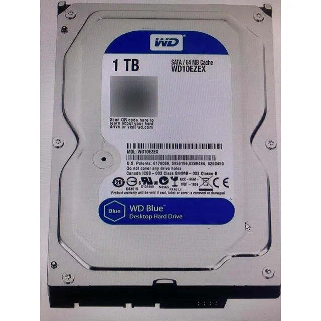 Disco Duro 1tb De 3.5 Wd10ezex