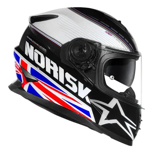 NORIページ Capacete Norisk Soul Ii Grand Prix Japan Acabamento Brilhante Cor