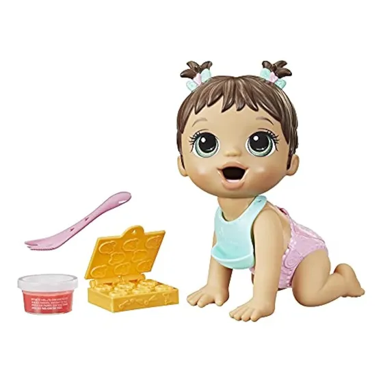 Baby Alive Lil Snacks Muñeca, Come Y Popa, Muñeca