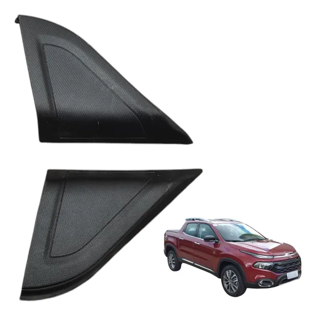 Par Acabamento Interno Retrovisor Fiat Toro 2.0 2021 (usado)