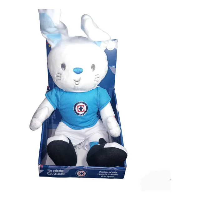 Peluche Conejo Cruz Azul Mi Alegria