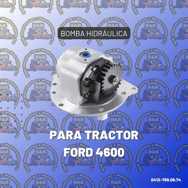 Bomba Hidráulica Para Tractor Ford 4600
