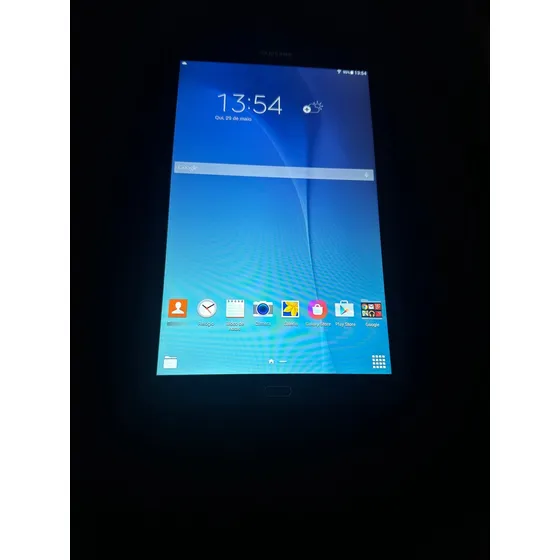 Tablet Galaxy Tab E Black (usado) Sem Nenhuma Marca De Uso Preto