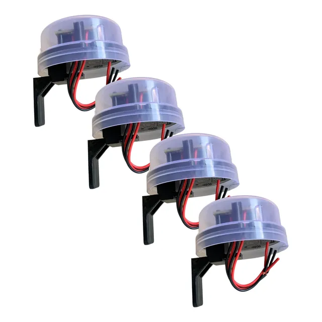 Relé Sensor Fotocélula Com Suporte Atacado Promoção Kit C/4
