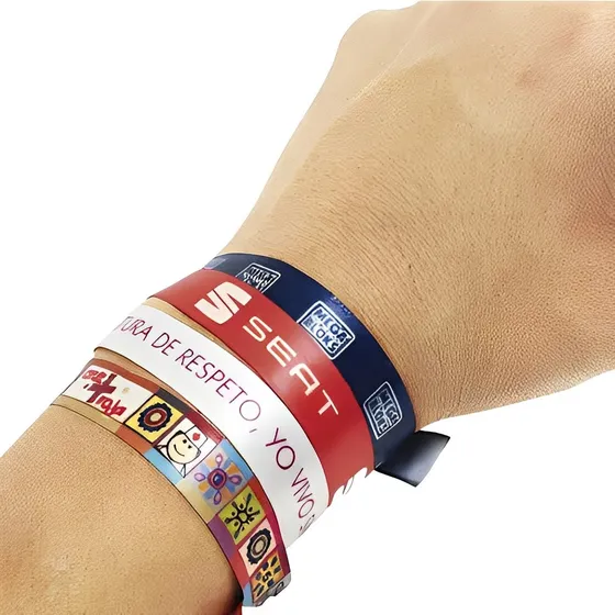 100 Pulseras Personalizadas Mediante Sublimación Impresas