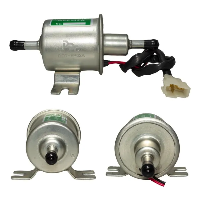 Bomba Gasolina Electrica Universal Externa Redonda 12v