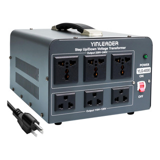Transformador De Voltaje 4000w 110v A 220v - Pack Universal Transformador De Voltaje 4000w 110v A 220v - Pack Universal
