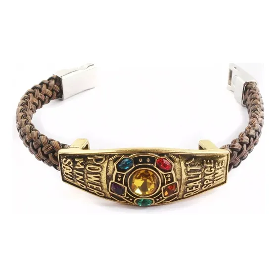 Pulsera Inspirada En Thanos Gemas Del Infinito Avengers