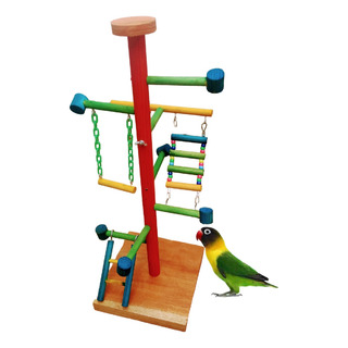 Juguete Parque Gimnasio Para Aves Agaporni Pericos Juguete Parque Gimnasio Para Aves Agaporni Pericos