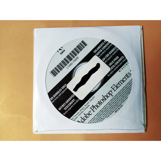 Adobe Photoshop Elements 2 Cd-rom 2002 Original Lacrado