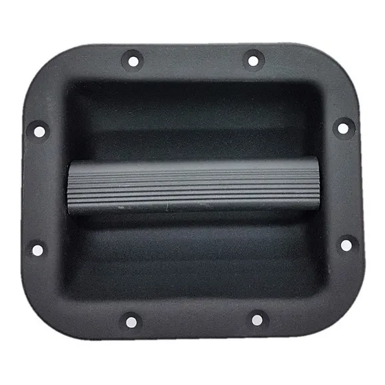 Kit 8 Alças Metálicas Aço P/caixa De Som Acústica Line Array