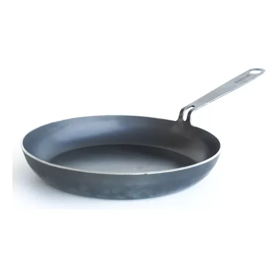 Sartén De Hierro Kankay 30cm Antiadherente Pieza Unica Color Acero