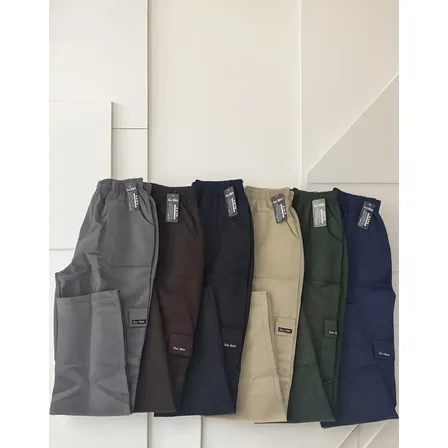 Calça Masculina Sarja Laser Trabalho Kit 3 Pecas Promoção