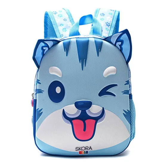 Mochila Infantil Skora Hello Kawaii Animales Termoformada