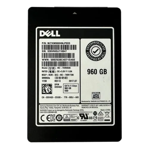 SSD 1TB M.2 NVMe PCIe Intel DC P4511 Leitura 1950MB/s Gravação