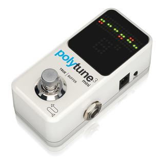 Pedal Afinador Tc Eletronic Polytune 3 Mini Cor Branco Pedal Afinador Tc Eletronic Polytune 3 Mini Cor Branco