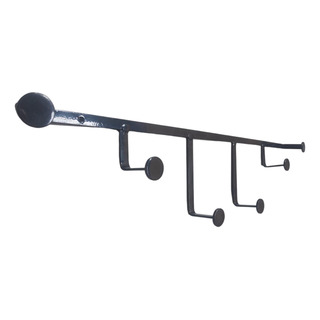 Kit Suporte De Roupas Toalhas Parede Industrial Cabideiro Kit Suporte De Roupas Toalhas Parede Industrial Cabideiro