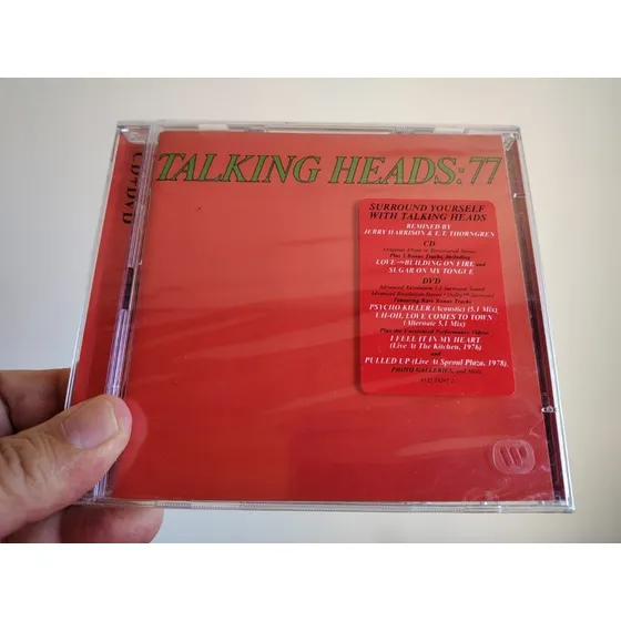 Gv2-73 Cd Dvd-audio Talking Heads - 77 - Psycho Killer 5.1