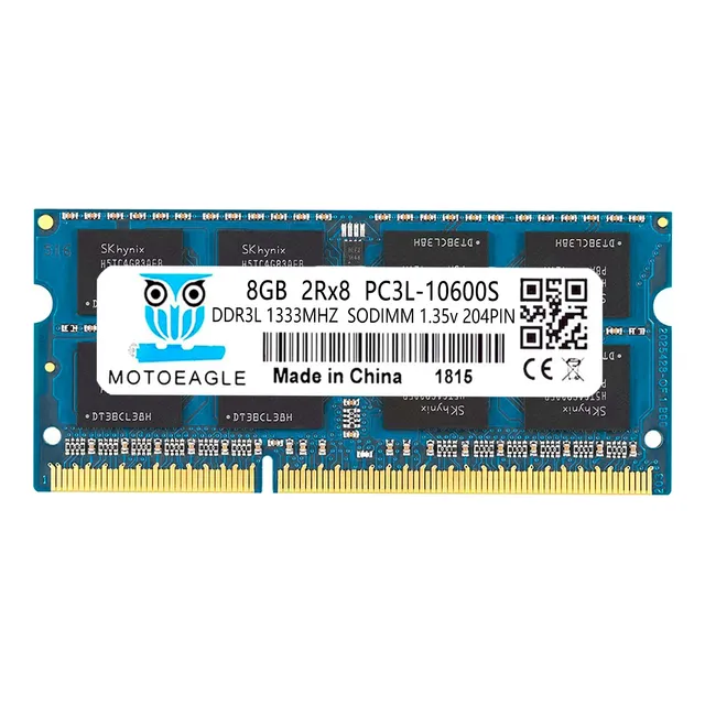 Memoria Ram Gamer Motoeagle Ddr3l 8gb Sodimm Azul