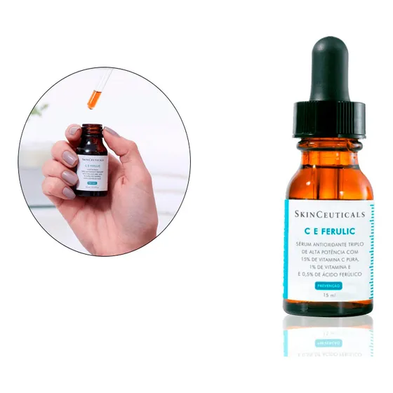 Sérum C E Ferulic Skinceuticals Antioxidante Dia 15ml