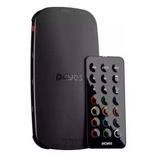 Controlador Argb E Fan Cooler 9 Portas Pwm Argb Pcyes Led Preto Pelc