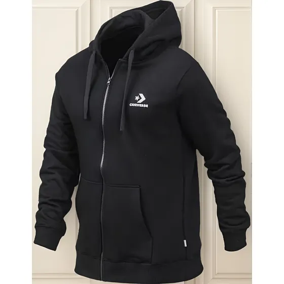 Campera De Algodon Converse Con Capucha Boedo Deportes