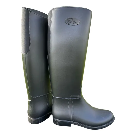 Bota De Goma Para Raid Con Elástico - Camperisima Horse