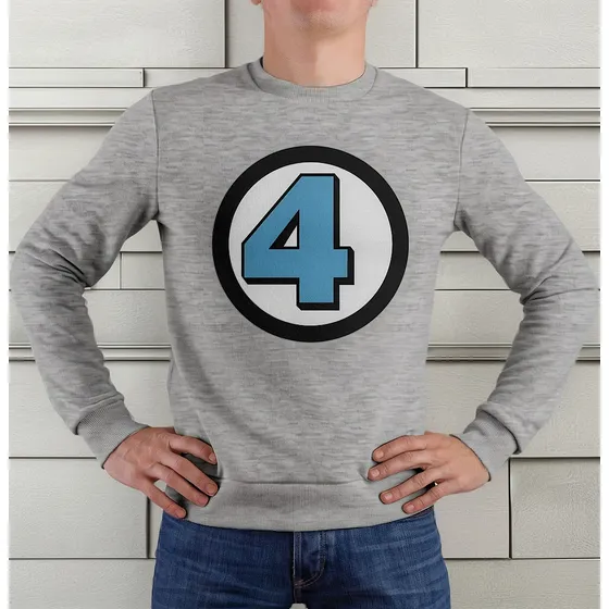 Polera Cuello Redondo Los 4 Fantasticos D0450