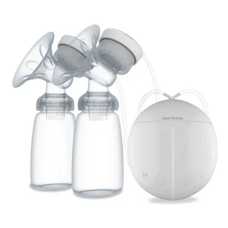 Extractor de leche eléctrico doble Bubee con carga USB