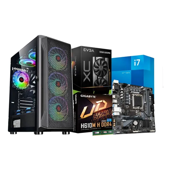 Computador Intel I7 12va 64gb Ram 2tb Ssd Gpu Rtx3060 12gb
