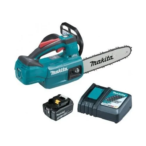 Motosierra Inalámbrica Bl 18v 250mm 10'' Makita Duc254rt Color Turquesa