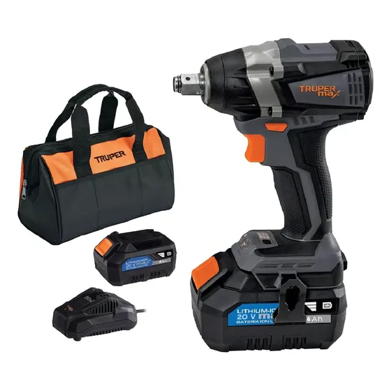 Llave de impacto 1/2", 20V, 155 lb/ft, 1 batería 4Ah, MAX 101403