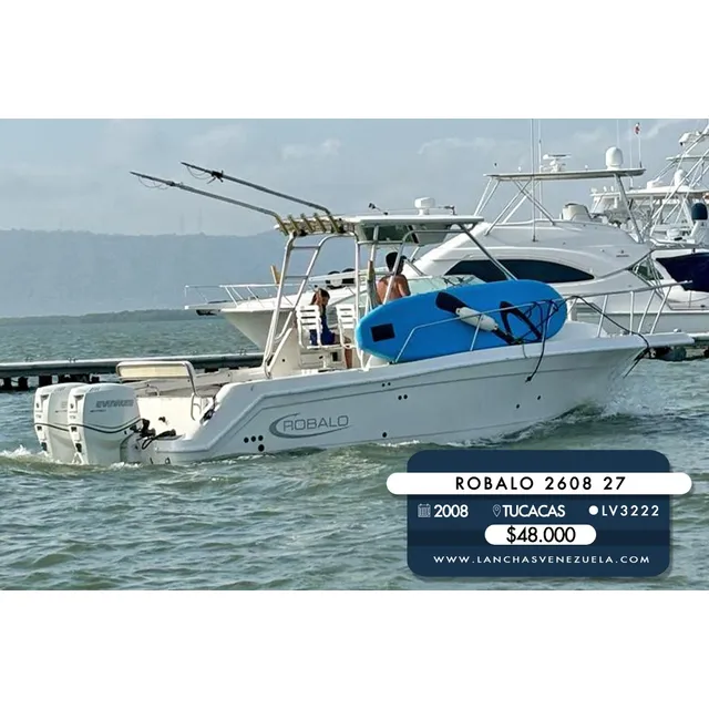 Lancha Robalo 2608 27 Lv3222