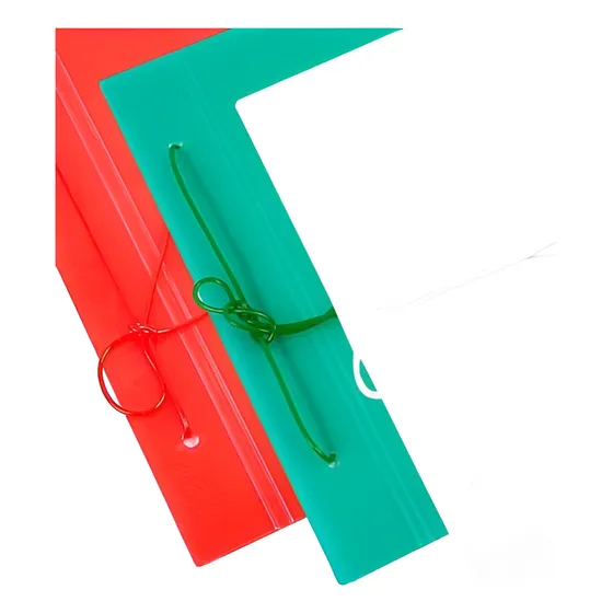 Carpeta 2 Tapas Numero 3 Escolar Plastica Varios Colores
