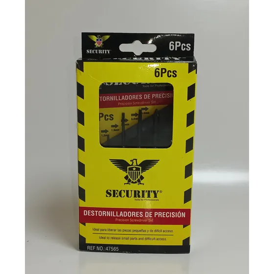 Set 6 Pcs Destornilladores De Precisión