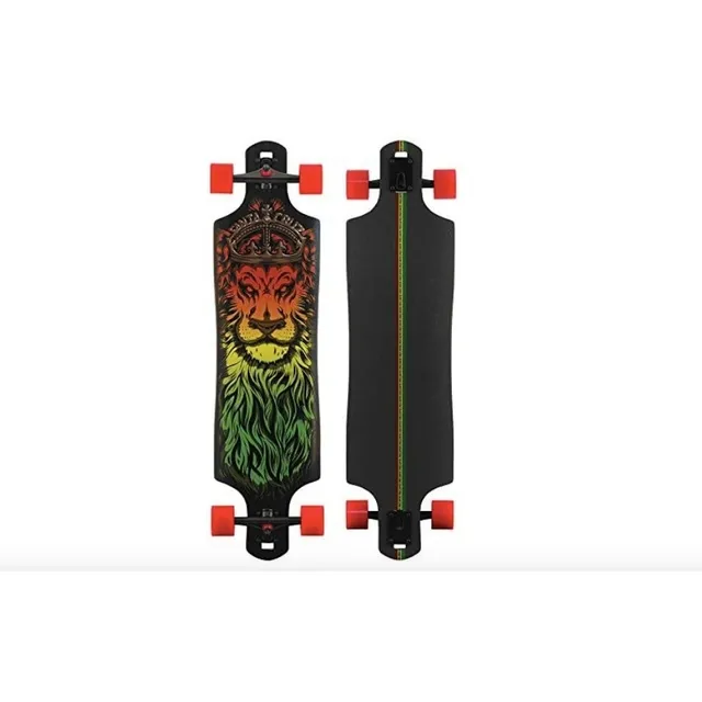 Longboard Santa Cruz Lion God Rasta Drop Thru (nueva)