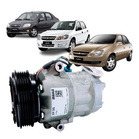 Compressor Mahle Celta Prisma Classic 1.0 1.4 Flex 2012-2016 Compressor Mahle Celta Prisma Classic 1.0 1.4 Flex 2012-2016