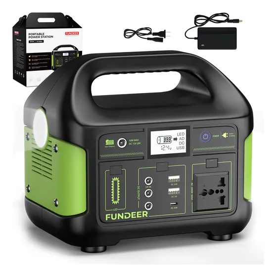Generador Solar 300w Estación De Energía Portátil Exteriores