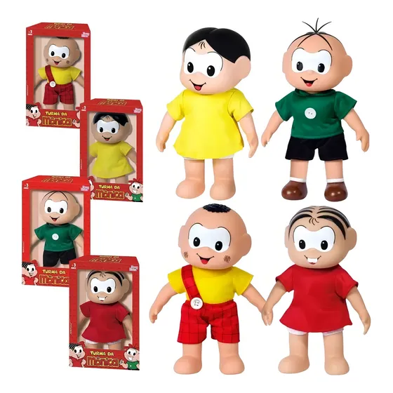 Boneco Turma Monica Baby Classicos Grande Coleção