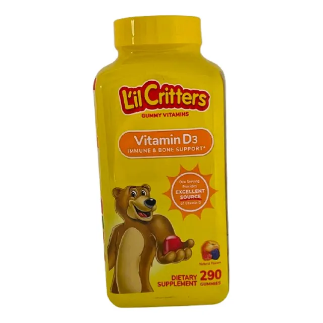 D3 Vitamin 290gummies  Lili Critters