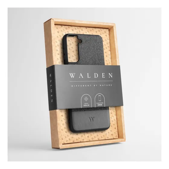 Funda Walden® Alcantara Tejido Cuero S25 / S25 Plus / Ultra